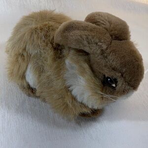 10” Natural Lay Down Bunny By Fiesta Plush Stuffed Animal